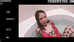 i'm like totally your bathtud slut skinny girl submissive underwater fuck toy pussy sattira... yeah