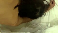 What happens when a beautiful Asian teen's tight pussy gets stretched wide open by intense action?