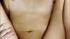 Oh wow, check out this pretty pink pussy getting a tantric massage before rough missionary sex with Aria Sloane.