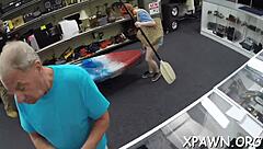 Oh yeah, this fine booty amateur gets filled up with that hard cock in her tight pussy!