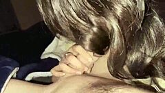 Hey that close-up blowjob ends with cumshot swallowed in her mouth