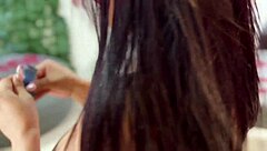 i hired the big ass amateur with huge natural tits to blow my monster cock and fuck her hard.