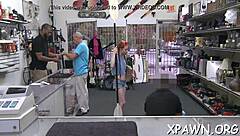 Oh yeah, this fine booty amateur gets filled up with that hard cock in her tight pussy!