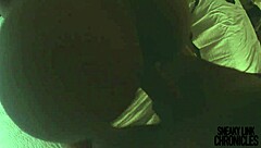 sneaky link with slim thick redbone nerd riding big black cock in cowgirl.