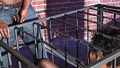 what happens when ebony bbw takes on two monster cocks in wild interracial threesome?