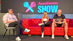 Cofla turns off the lights in a medellin bar just to fuck this beautiful slim argentinian with his huge 24cm cock.