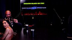 this wild compilation followed a brazilian blonde in a bdsm casting where clients demanded criminal fetishes, domination games, and a menage with nick niquita on sheer red.