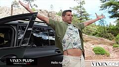 Why Does Gorgeous Redhead Audrey Reid Dive into Steamy Outdoor Sex with Cum in Mouth and Riding?