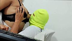 Sex-addicted neighbor makes me cum inside her - shes crazy in bed