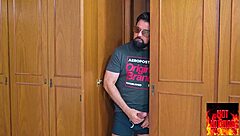 This curvy redhead can't resist the urge, so the guy ends up fucking her tight wet pussy in pantyhose