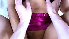 Petite Tetona Recibe Golpes de Misionero Después de la Escuela with Creampie in Her Tight Pussy