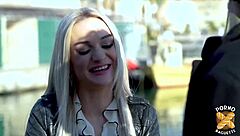 nathalie the beautiful blonde enjoys a relaxing moment in elegant lingerie