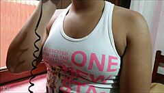 Corno sacana films wife teasing gas delivery guy outdoors part 1