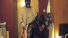 Girlfriend Pegs Blindfolded Boyfriend's Sissy Ass on Cam Until He Cums