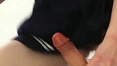 The russian teen with small tits and tight pussy shared her compilation of dirty talk anal fantasies, playing dildo in ass and fingers while doing footjob fetish close-up.