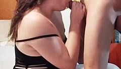 Terminé mamandole la verga al primo de mi novio después de la cena 😏