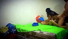 Teen Sexy Brunette Stepmom Gets Her Big Ass Pounded In Anal Creampie By Two Stepsons In Wild Homemade Threesome