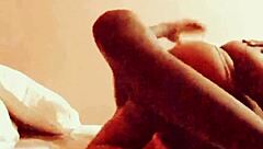 Deepthroat and riding compilation preview with big cock interracial babes in homemade action