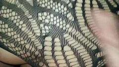 oh yeah, i'm this curvy brunette with strap-on dominating that big cock in wild anal pegging action