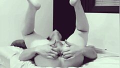 bisexual man explores tight intimate fun in homemade group session