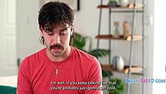 cute teen 18+ craves step bro's big cock milk in shaved pussy pov fuck