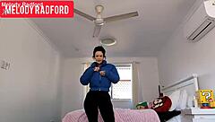 milf in sheer leggings melody radford, you getting fucked hard with big tits bouncing