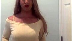 I Feel So Transformed Through This Feminization as a Sexy Ladyboy