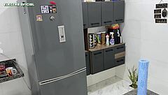 So this casual story goes with hiring the Latina maid in her tight short, her big ass looking tempting, leading to anal POV fetish action.