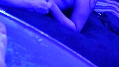 Multiple vaginal creampies occur in the homemade bedroom scene