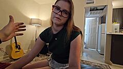 Ex-Girlfriend Gets Creampied in Intense Cowgirl Ride with Ava Marina and Danny Dirt