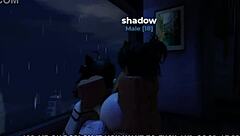 Hey big cock stud, ready to bend over this black babe with big tits for rough doggystyle pounding?