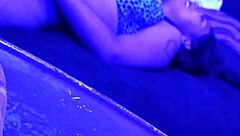 Multiple vaginal creampies occur in the homemade bedroom scene