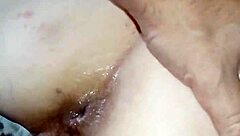 stockings pulled down for hard fucking in open holes close-up