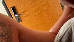 How does Corbenruse manage to fuck Liberty Dawnn's throat so deep in this hardcore homemade session with cumshot?