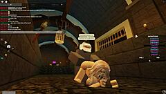 Intense Desire for Blonde Assfucking in New Zealand Roblox Scene