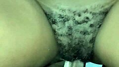 this kamba girl's creamy hairy pussy rides that kenyan dick hard until he cums