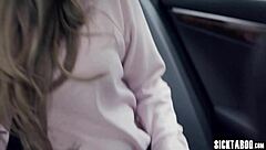 Athena Faris sexy teen 18+ gets banged hard by crazy stranger with monster big cock in hardcore action.