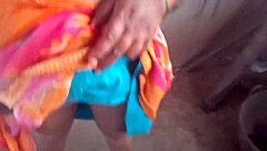 I feel so excited showing my big boobs in the village house