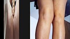 Intense Amateur Anal Action With Bbw Big Ass Dildo Play In Homemade Pov Lingerie Striptease