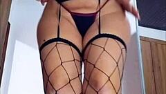 Intense Amateur Anal Action With Bbw Big Ass Dildo Play In Homemade Pov Lingerie Striptease