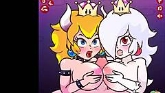 Bowsette And Boosalina Get Facial Cum In Pov Action!
