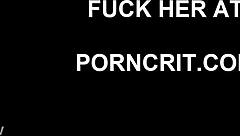 Hey my wife shows off her cute ass while we wander through the forest