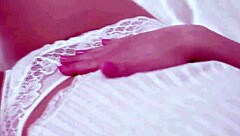 CRIMSON and clover lady gives SENSUAL blowjob ending in CUMSHOT!