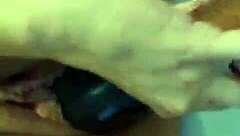 black guy fucking and fisting my juicy pussy