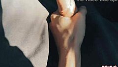 stepsis jerked my cock while im drivin, her handjob so wet and juicy