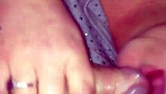 Fiery Redhead Contrasts Her Pale Skin While Deepthroating And Sucking A Throbbing Cock In Steamy Close-Up Action