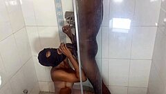 Hardcore Fucked By Monster BBC! She Deepthroats In The Shower And Moans Loud Making Neighbors Horny