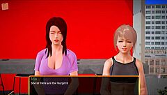 so in my new family 322, this redhead with big tits gets into some game antics