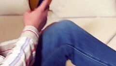 Oh wow, this exclusive call girl in lingerie and heels bends over for rough doggystyle! She takes cumshot in mouth after riding.