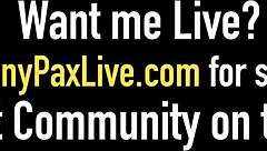 Hey, check out gorgeous redhead model Penny Pax getting her wet pussy ready for some deepthroat and anal action in fishnets